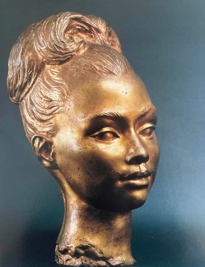 Buste de Danielle en bronze